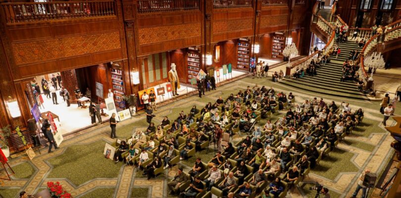 صدای استاد سراج در کتابخانه جندی شاپور ایران مال طنین انداز شد